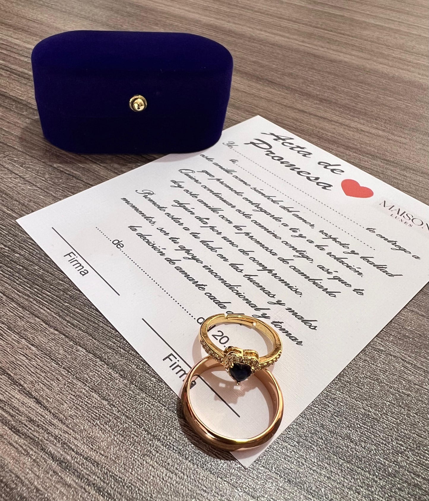 Anillos Promesa para Pareja 💍💖