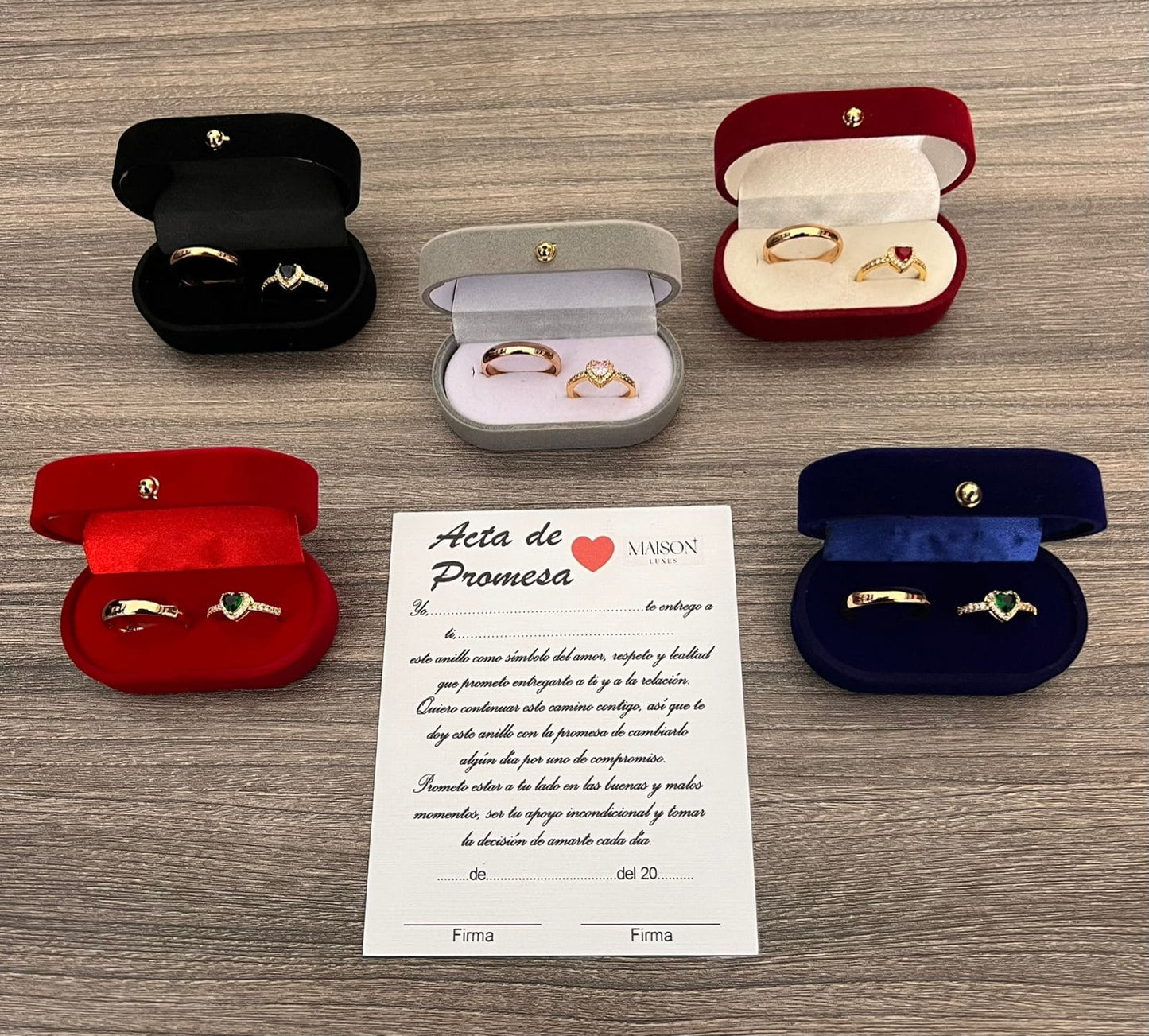 Anillos Promesa para Pareja 💍💖