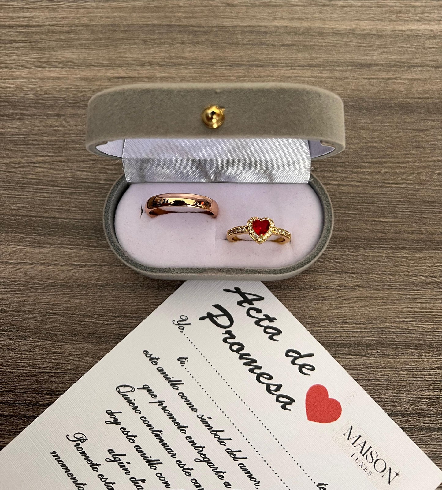 Anillos Promesa para Pareja 💍💖