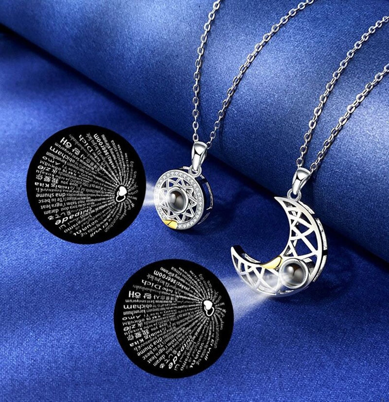 ☀️Collar sol y luna🌙