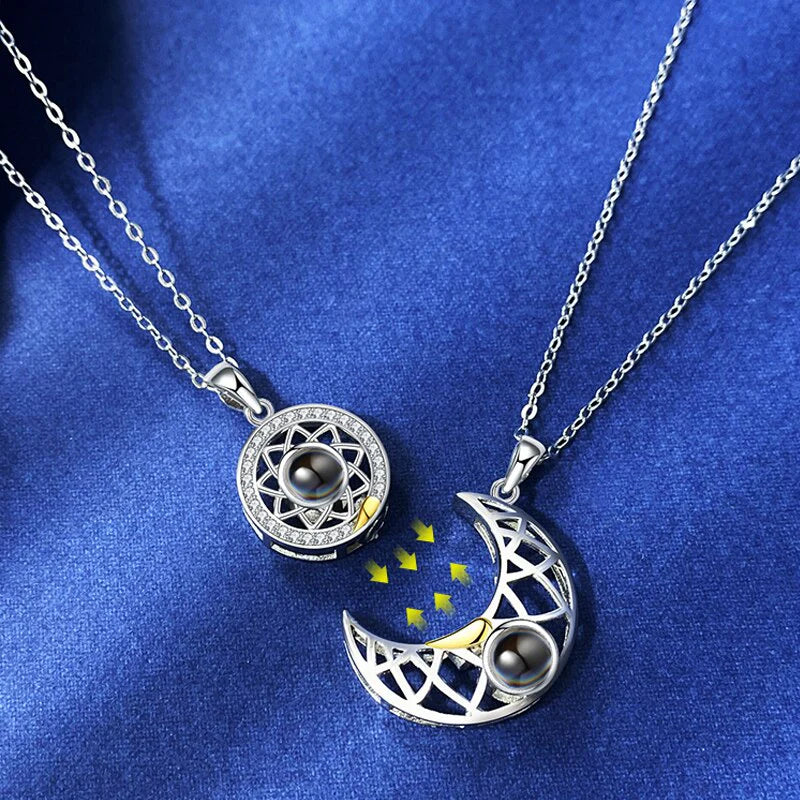 ☀️Collar sol y luna🌙