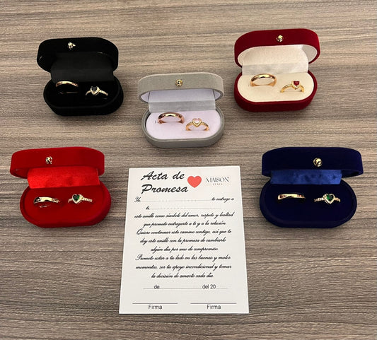 Anillos Promesa para Pareja 💍💖